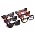 small square frame sun glasses 2020 new arrivals retro fashion shades custom designer plastic Tr90 Uv400 sunglasses Women men